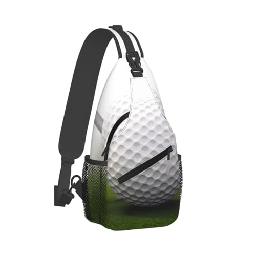 Mochila tipo sling negra para actividades al aire libre miniatura 1