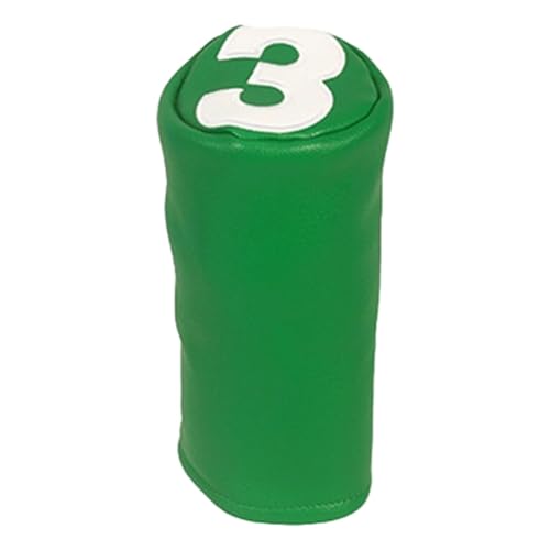 YIJU Golf Wood Headcover Golf Club Head Cover Simple Long Neck Resistant Golfer Gift Anti Scratch Sleeve, for 3 Wood