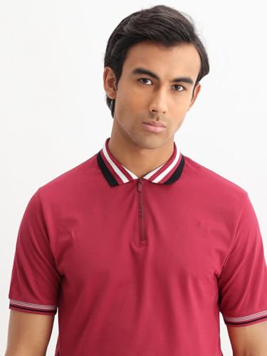 Image of Rare Rabbit Regular fit Plain Polo