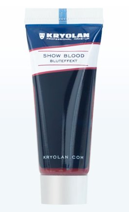 Kryolan 4083 Show Blood - 10ml (Special Effects Makeup)