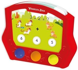 yükselen zeka Okul Öncesi Matematik Kutusu 3-6 Yaş Dikkat Geliştiren Eğitici Oyuncak, 5495 - Görsel 2