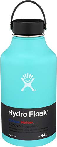 HYDRO FLASK Wide Mouth W/Flex Cap Mint 64 Ounce, 1 EA