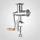 JALAL Silber Manueller Entsafter Extraktor Weizengras Entsafter - NEU - Edelstahl - Langlebig