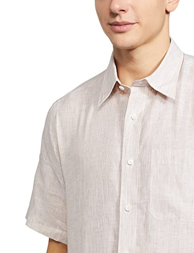Image of Raymond Men's Solid Regular Fit Shirt