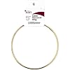 Cousin DIY Gold Metal, 5 inch Diameter Craft and Macrame Ring