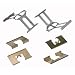 ACDelco 18K479X Professional Rear Disc Brake Caliper Hardware Kit with Clips and Brackets