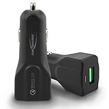 Das universal KFZ-Ladegerät mit einem USB Port und Qualcomm QC3.0 bietet die ideale Lademöglichkeit - Der Car Charger ist mit allen USB-Geräten kompatibel