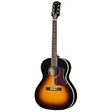 Epiphone Blues King Studio Parlor Acoustic Electric, Dark Burst with Bag