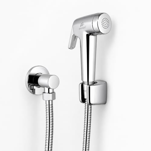 Image of Maipo Shine ABS Health Faucet Set for Toilet and Bathroom with 1 Meter Flexible Tube & Wall Hook, Handheld Jet Spray
