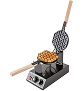 Stainless Steel Bubble Waffle Maker,Eggettes Waffle Maker Machine,Electric Egg Cake Oven Puff Bub...