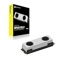Corsair MP600 PRO XT 2TB Hydro X Edition Gen4 PCIe x4 NVMe M.2 SSD (bis zu 7.000 MB/s High-Density TLC NAND, XM2 Wasserkühler) Weiß CSSD-F2000GBMP600PHXTW – Ansicht 7