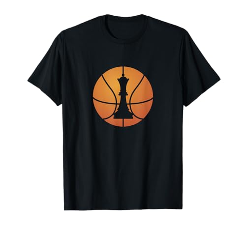 Funny Chess Basketball For Game Board King Checkmate T-Shirt