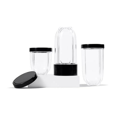 Magic Bullet Deluxe Upgrade Kit, Black, 12-Ounce Food Blender, Dishwasher Safe Cover
