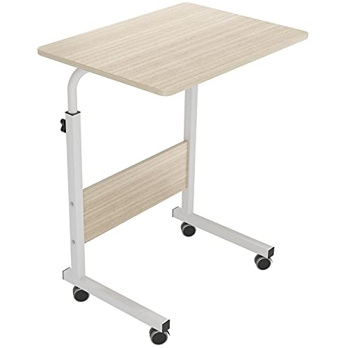Soges Tavolo Portatile Per Laptop E Notebook, Con Ruote E Altezza Regolabile, Per Divano E Letto