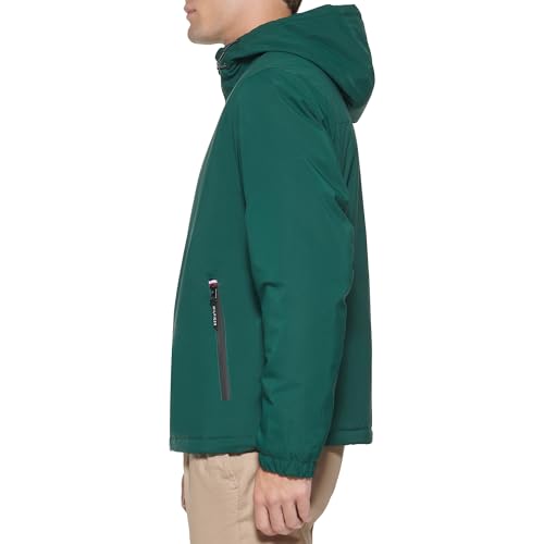Image of Tommy Hilfiger Men's Quilted Hooded Puffer Jacket