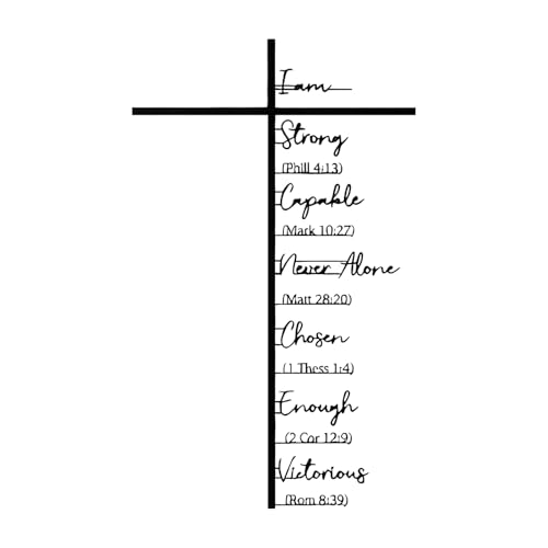Tapiz de cruz cristiana como regalo espiritual rústico de hogar