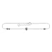 Produktbild Thomas Sabo Damen Fußkettchen Farbige Steine 925 Sterling Silber AK0005-986-7-L27v