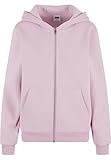 Urban Classics Ladies Fluffy Zip Cardigan softpink, M