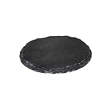 Couleur : noir Wiedemann 12 ardoises rondes de 120 mm (noir).
