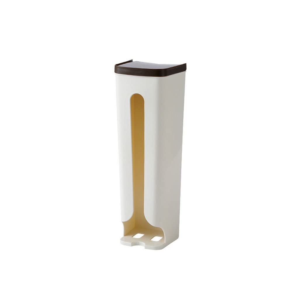 Sac poubelle cuisine extractible et grande boîte de rangement plastique beige