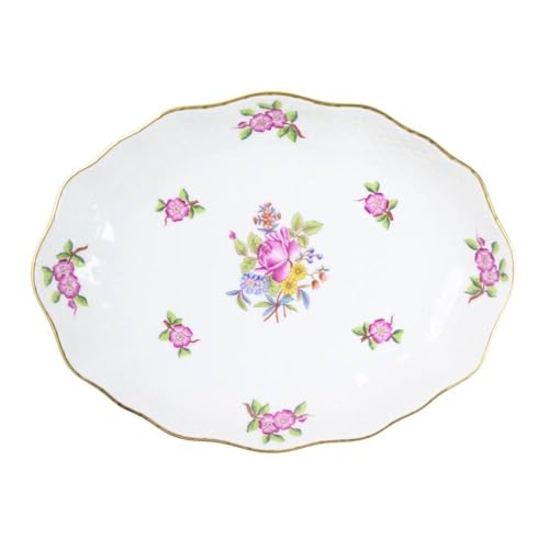 Herend 1215 Printemps PT Oval 7.9 inches (20 cm) Herend 1215 Printemps PT Oval 7.9 inches (20 cm)