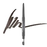 MUA Makeup Academy Brow Define, Angled Eyebrow Pencil With Blending Brush, Grey, 0.25 g - Vegan & Cruelty Free