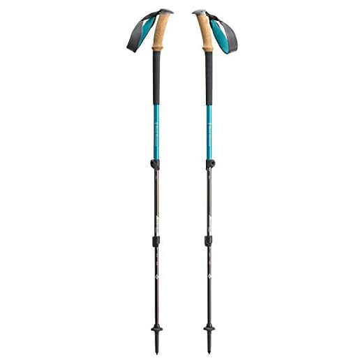 Balinco Aufblasbare Gehhilfe + Aufblasbarer Spazierstock / Gehstock - das perfekte Set für Ihr Kostüm als Oma oder Opa zum Karneval / Fasching oder als Gag zum Geburtstag 3 Black Diamond Trail Ergo Cork Wanderstöcke, Schwarz, 65-125 cm
