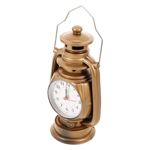 ULTECHNOVO Reloj Despertador Analógico Lámpara De Queroseno Alarma Decorativa para Dormitorio