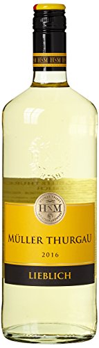 HXM Muller Thurgau Qualitätswein Rheinhessen Weißwein (1 x 1 l) Cover