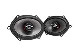 MB Quart PK1-168 Premium Car Speakers (Black, Pair) – 5x7-6x8 Inch Coaxial Speaker System, 220...