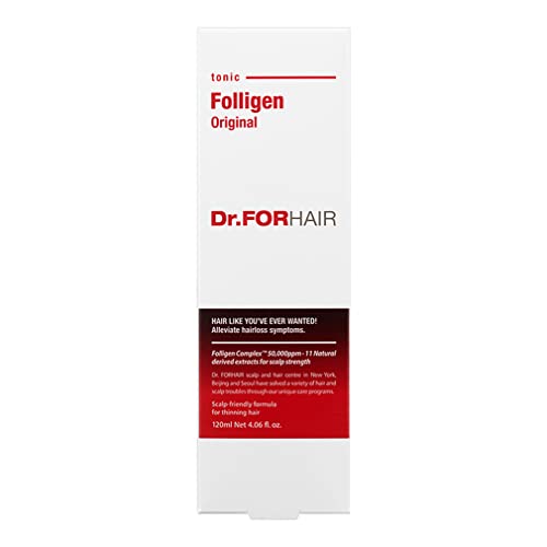 Dr.forhair Folligen Original Biotin Tonic (4 Oz) For Hair Loss Thinning Hair Care Spray Treatment Support Hair Growth Strength Thickening Root Enhancer (No Parabens, Silicone, Sulfates) #TOP1