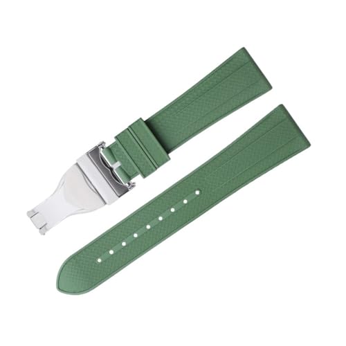 Bracelet montre caoutchouc fluoré TUDOR Black Bay 1958 GMT M79360 M79363 boucle pliable 22mm