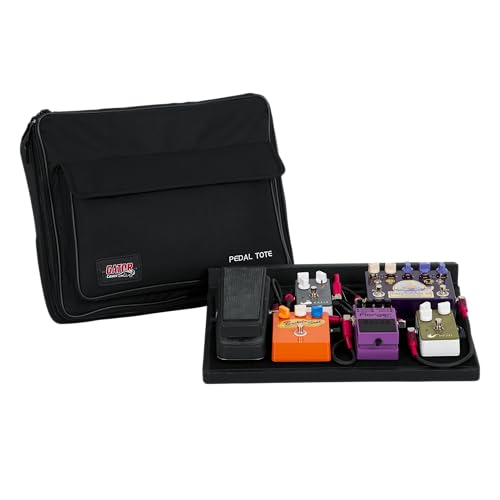 Gator Cases Pedalboard 42 x 30 cm mit Tragetasche – Effektboard für Gitarristen & Bassisten –...