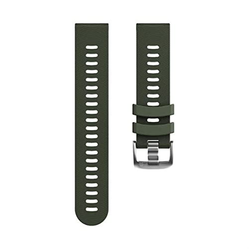 Correa deportiva de silicona de 20 mm para Garmin Forerunner 245 y Vivoactive 3 7