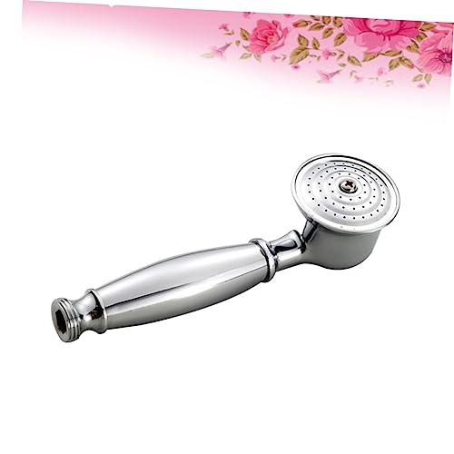 Regadera de mano cromada 7.08 pulg ahorro agua miniatura 5