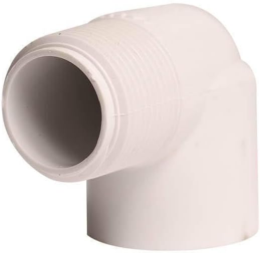 Replacement 1 Inch Male Thread x Female Thread PVC 90 Street Elbow Sch 40 for PrimeX 88322