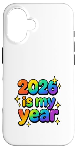 2026 Is My Year ���C���{�[ �y�ϓI �V�ѐS �z�C�Ȕ��w �X�}�z�P�[�X iPhone 16 �p