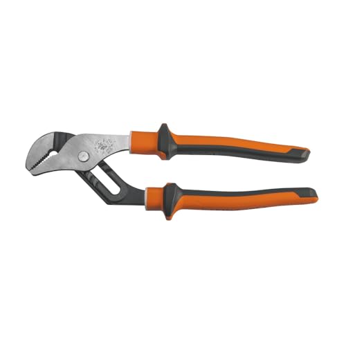 Klein Tools 50210EINS Electrician's Insulated Pump Pliers with Slim Handle, 10-Inch