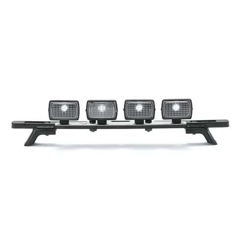 Kit luces coche RC upgrade parts para MN D90 MN86S WPL D12 roof lamp