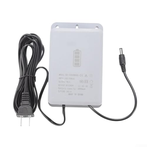 Adaptateur d'alimentation de surveillance extérieure, mini onduleur portable sans interruption, batterie de secours, pour divers appareils photo 12 V (blanc)