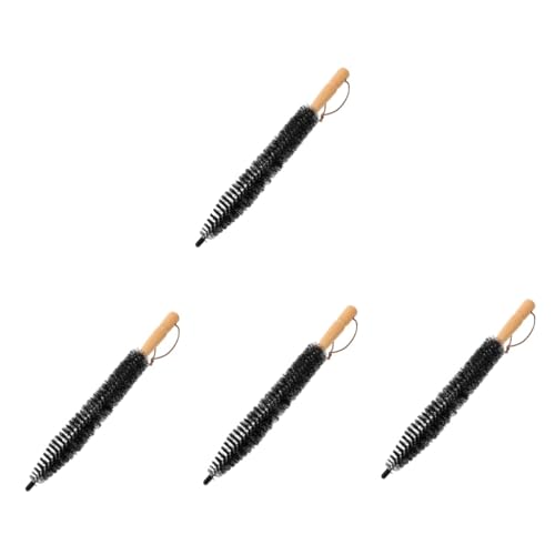 SOLUSTRE 4pcs Versatile Brush Stove Cleaner Duct Brush Anti-Slip Handle for Cleaning