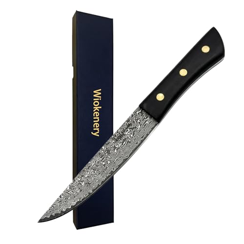 Wiokenery 6Inch Damascus Chef Knife