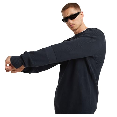 Miniatura 6 de G-Star Para Hombre Jersey Detailed Knitted, Azul Legion Blue D25111-C868-862 , L
