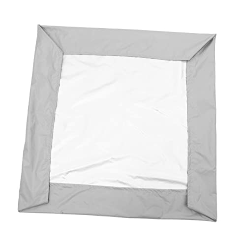 Toddmomy Swimming Pool Dustproof Cover Air Fryer Rotisserie Rod Canopy Covered Sandbox Drawstring Sandbox Cover Waterproof Sandbox Cover Protector Liner Polyester Taffeta Pool Cover with Cover Child