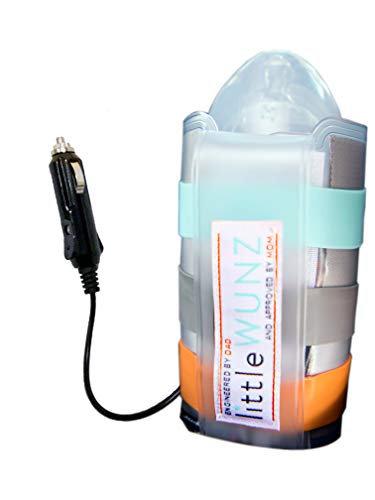 LITTLEWUNZ Travel Car Baby Bottle Warmer