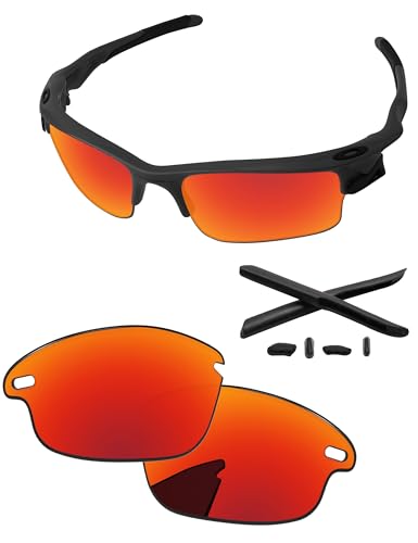 Image of Replacement Lenses & Rubber Kits for Oakley Fast Jacket OO9097 71mm - Precision Fit, UV Block & Impact Resistant