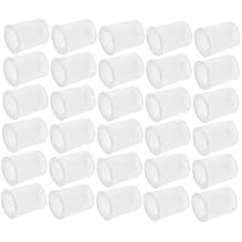 30pcs Perfume Dispenser Adapters Direct Extraction Tool for Essential Oils Cosmetic Liquids Portable Refillable Perfume Transfer Device for Travel Use