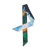 Bufanda De Las Mujeres del Bolso De La Manija De La Cinta Estrecha Pañuelo para El Cuello Flaco Bufanda De Marca Mujer Paquete Venda Principal del Pelo Pulsera