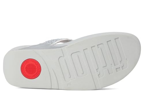 Image of FitFlop womens Lulu Crystal-mix Toe-post Sandals