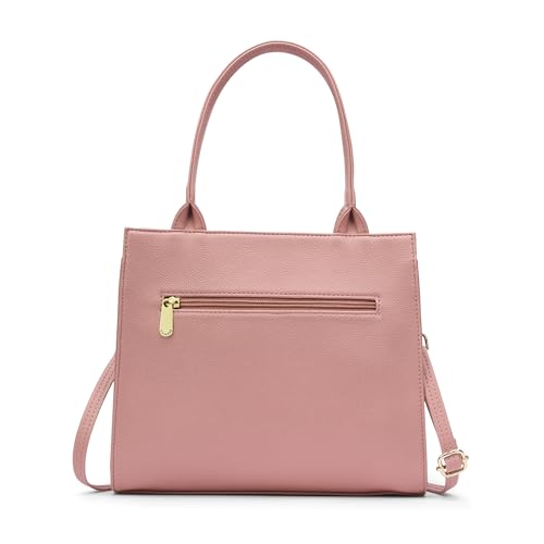 Image of Caprese Primea Medium Tote Bag for Women with Adjustable & Detachable Straps | Stylish, Durable, Multi-Compartment Design for Work, Travel, Shopping | Large Capacity, Ideal for Tab
